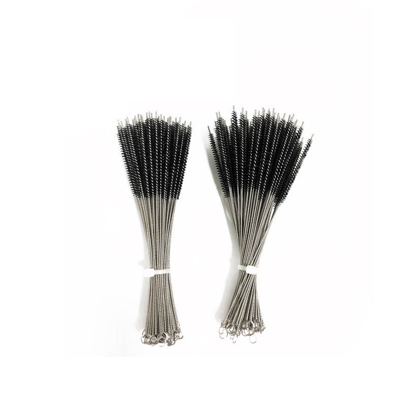 Nylon Tube Brushes 4.5mm White Black Availabe For PCB/Food Industry Cleaning