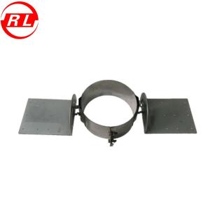 Quality Powder Coated 7&quot; Stove Chimney Pipe Rafter Support Bracket wholesale