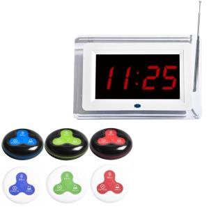 Quality wireless waiter call system restaurant desk bell wholesale