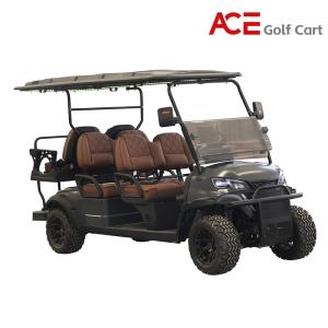 Quality Lithium Battery Electric Golf Cart 48V 6 Seater Sightseeing Scooter wholesale