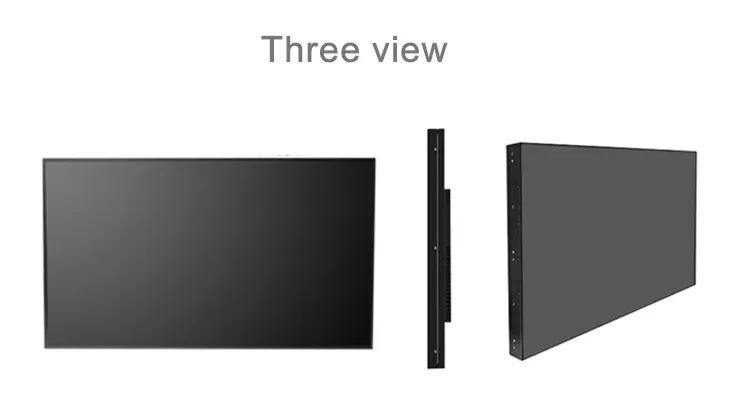 Shopping Mall 1.8mm 3.5mm Seamless LCD Video Wall 46 49 55 Inch 2x2 3x3