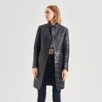 FODARLLOY Women Slim Long Down Winter Warm Hooded Cotton-padded Clothes Coats
