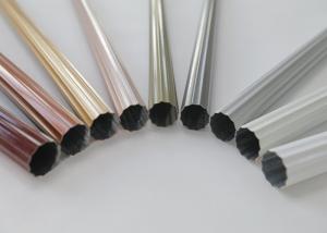 Quality 0.3mm 28mm 6.7 Metres Black Wrought Iron Curtain Rods wholesale