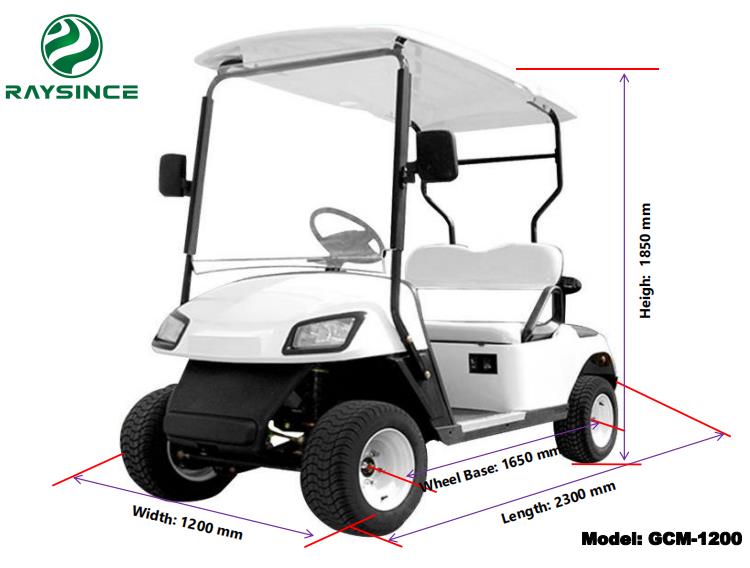 4 Wheels 2 seats mini electric golf carts cheap price good quality electric golf trolley for sale