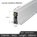 T Shape Acoustic Door Bottom Seals Automaticlly Drop Down Soundproof Weatherstri