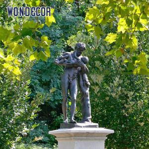 Quality Large Outdoor Bronze Statues Silenus And Dionysus wholesale