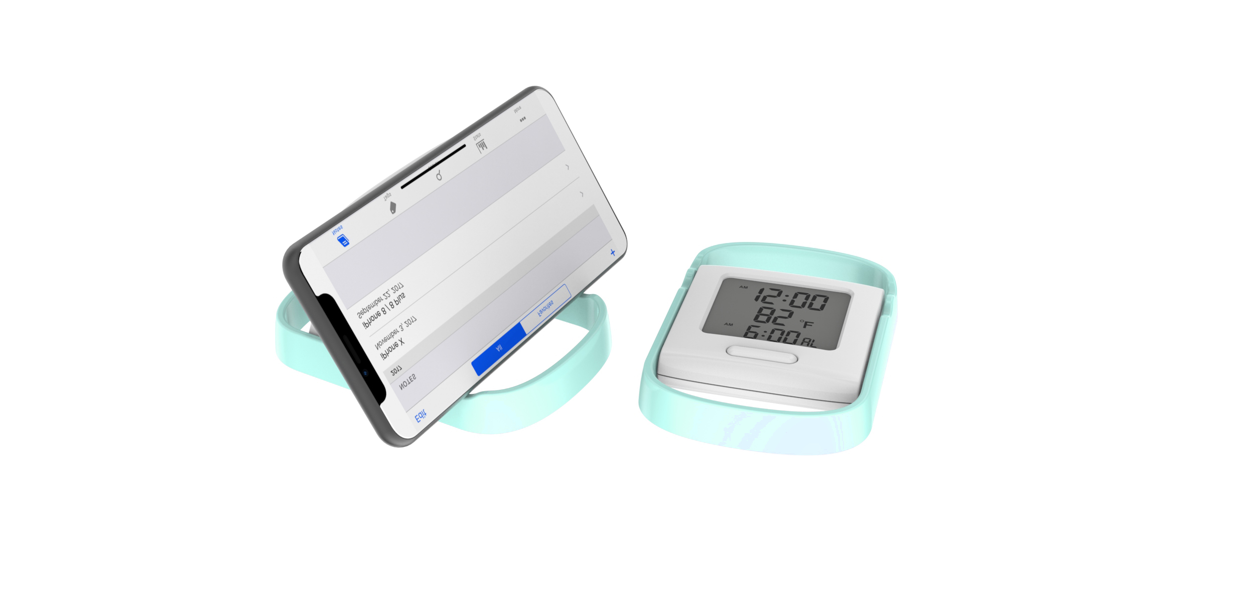 Rowgee Battery Powered Digital Clock Smart Digital Clock For Students School