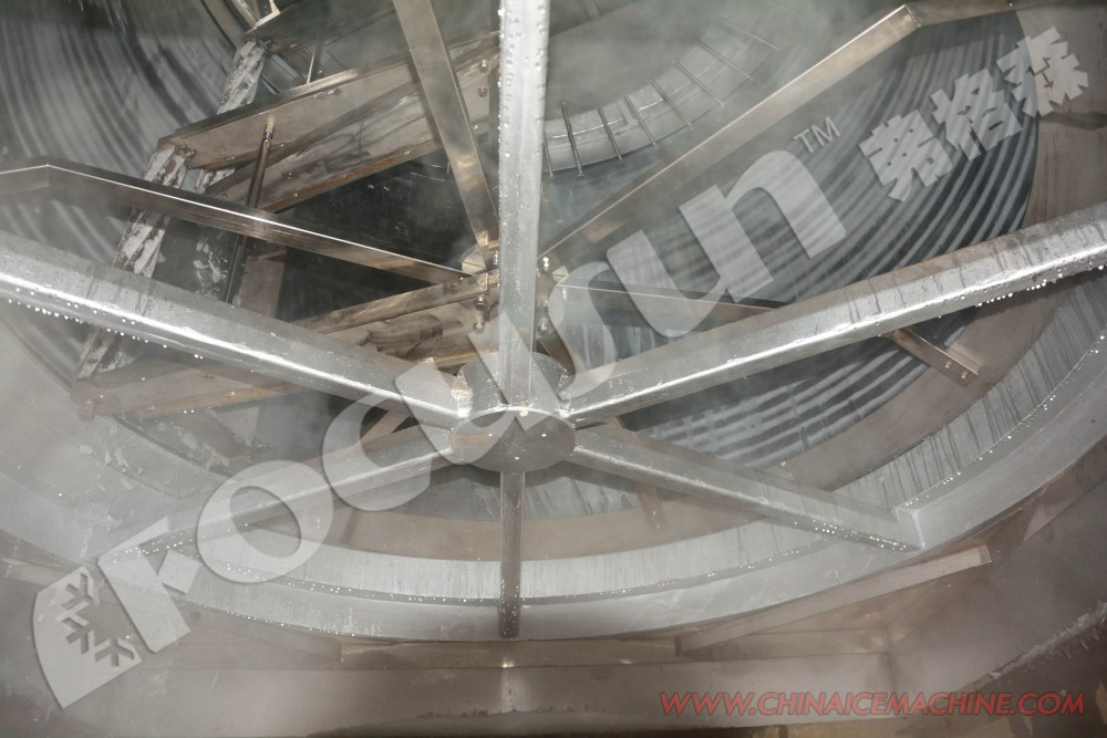 Fresh Water Large Capacity 25 Ton Flake Ice Making Machine with Bitzer Compressor