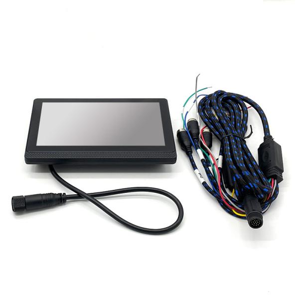 Wide Angle 170° Vehicle Rear View Mirror 18 PIN Video Output Mode ABS Plastic