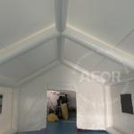 Outdoor Medical Inflatable Tent Removable Airtight Inflatable White Tent