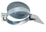 5" Zinc Exhaust Rain Cap For Straight Stacks Generator Sets