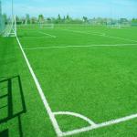 Diamond Shape Football Soccer Artificial Turf Dark Light Green Color