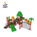 Children Aluminum Alloy Post Outdoor Plastic Slide Kindergarten Equipment