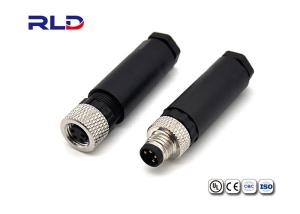 Quality Metal Waterproof DC Plug Male Female Cable Wire Connector Nut Locking wholesale