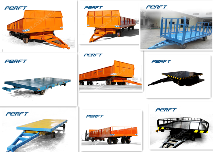 20 ton non motor trackless types of Industrial Transfer Trolley