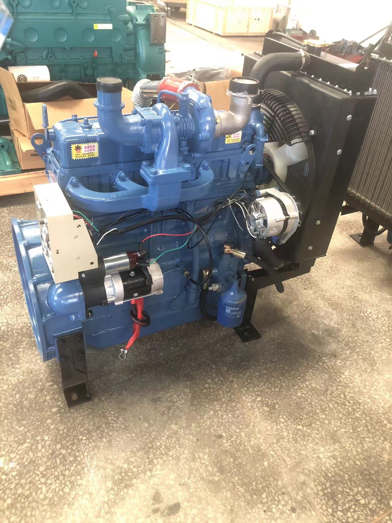 Electric Speed Way 56KW Ricardo R4105ZD Diesel Engine Water Cooled with Competitive