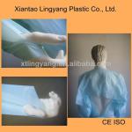 House Cleaning Necessity Disposable Plastic Gowns Alcohol Resistance 35-50g