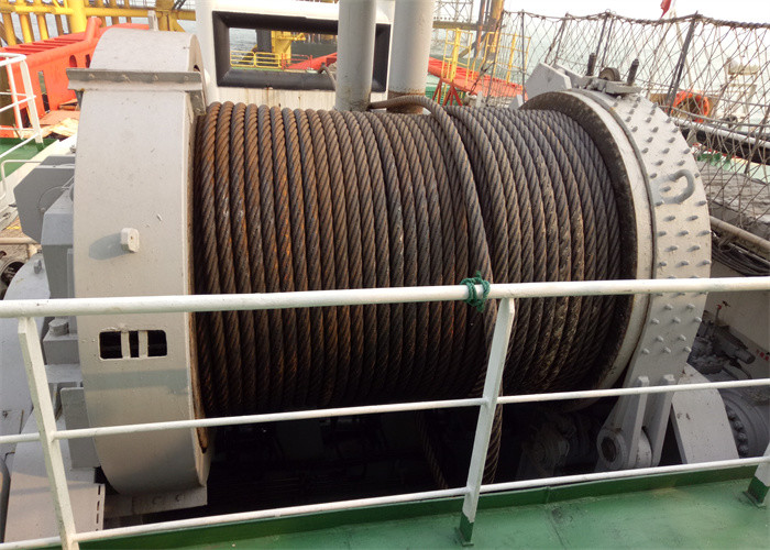 Lebus Grooved Drum For Spooling Device Winch To Wire Rope Multi Layer Winding