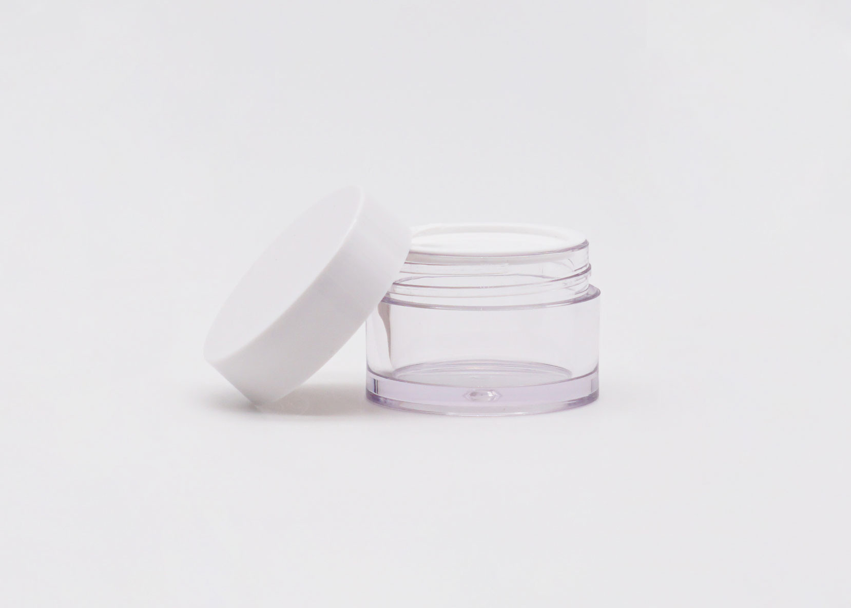 50g PETG Plastic Empty Face Cream Containers Screw Neck