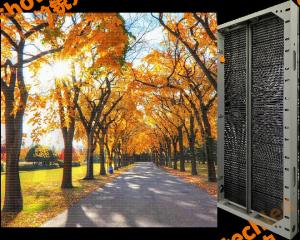 China SMD1212/SMD1515 Transparent LED Display Screen for Aluminum Cabinet Display on sale