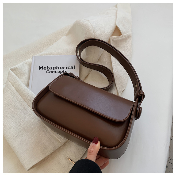 Main Material PU Women's Satchel Brans Handbag Fashion Luxury Shoulder Bag for Dating