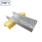 Outdoor Steel 300mm Hot-dipped Galvanized Rustproof Slotted Cable Tray Coated