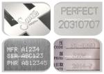 Desktop Dot Peen Nameplate Flat Marking Machine For Metal Aluminum Alloys
