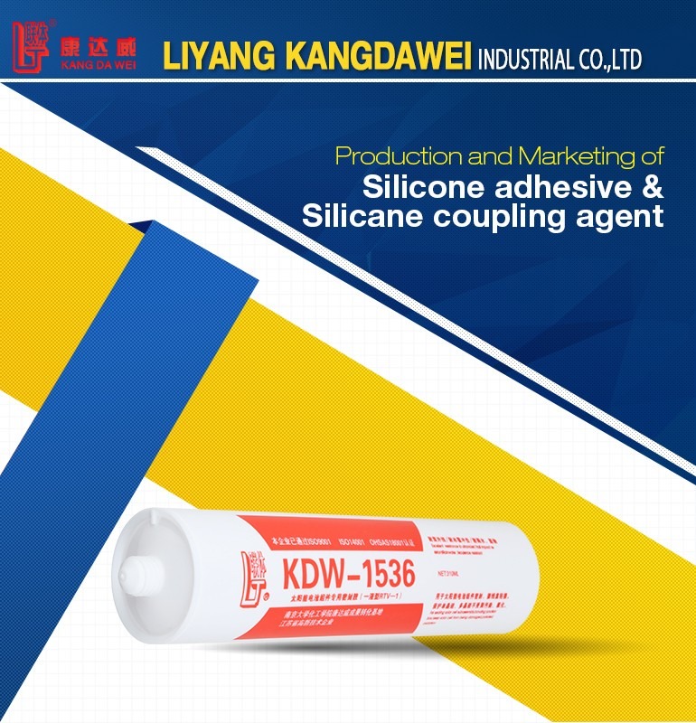 White Solar Panel Silicone Sealant Neutral Cure Silicone Adhesive Anti Corrosion
