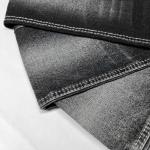 Cotton Polyester Spandex Twill Denim Fabric Light Grey 10.9 oz OEM