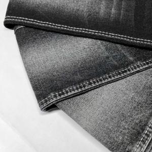 Quality Cotton Polyester Spandex Twill Denim Fabric Light Grey 10.9 oz OEM wholesale