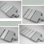 SGS Commercial Exterior LED Lights 6063# Gray Silver Color Anodized / Polished /