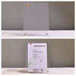 Square Gift Double Sided Custom Thickness Acrylic Photo Frame With Stand