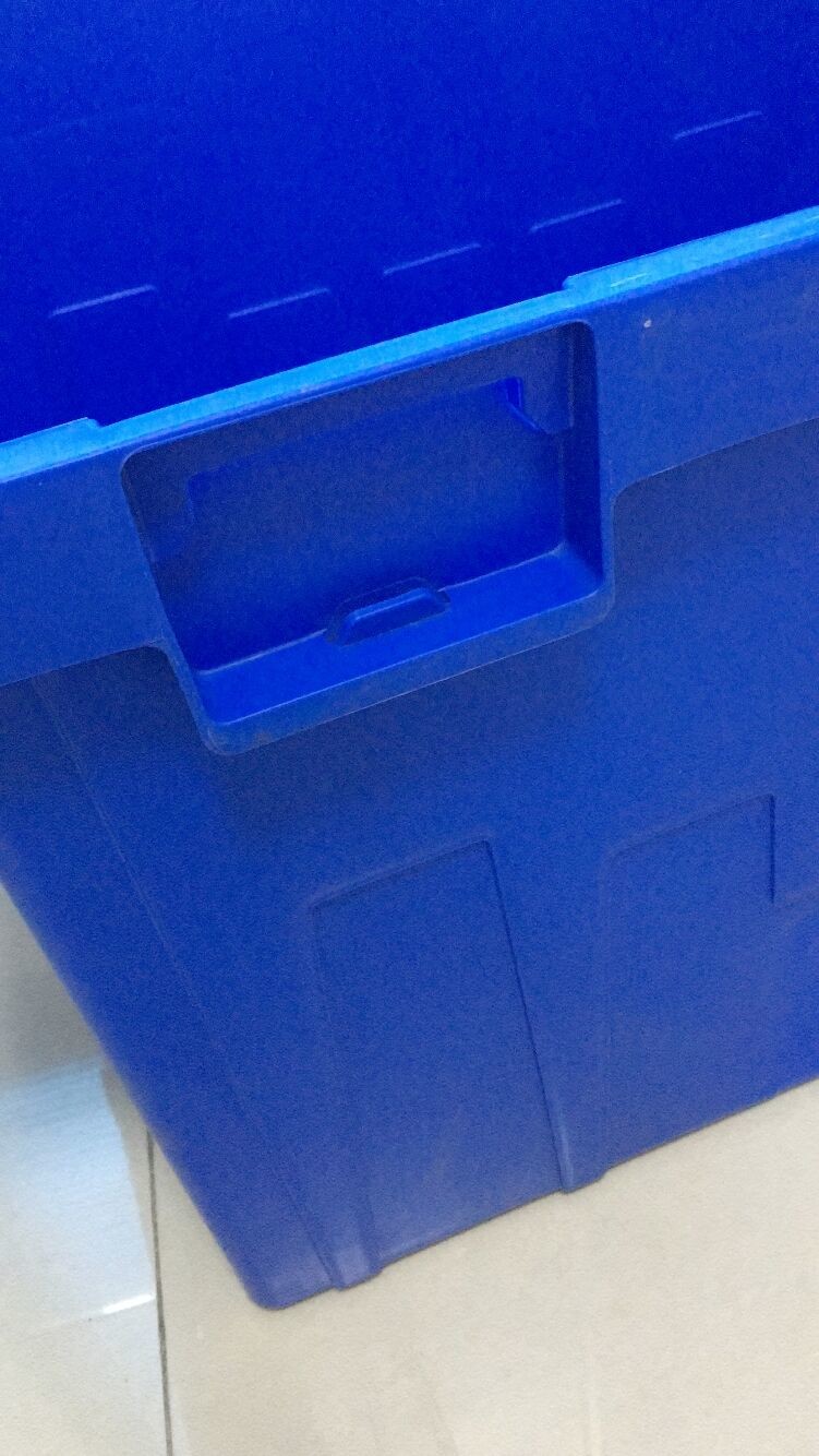 Large Customized Plastic Storage Turover Boxes 800*600mm Multi - Purpose