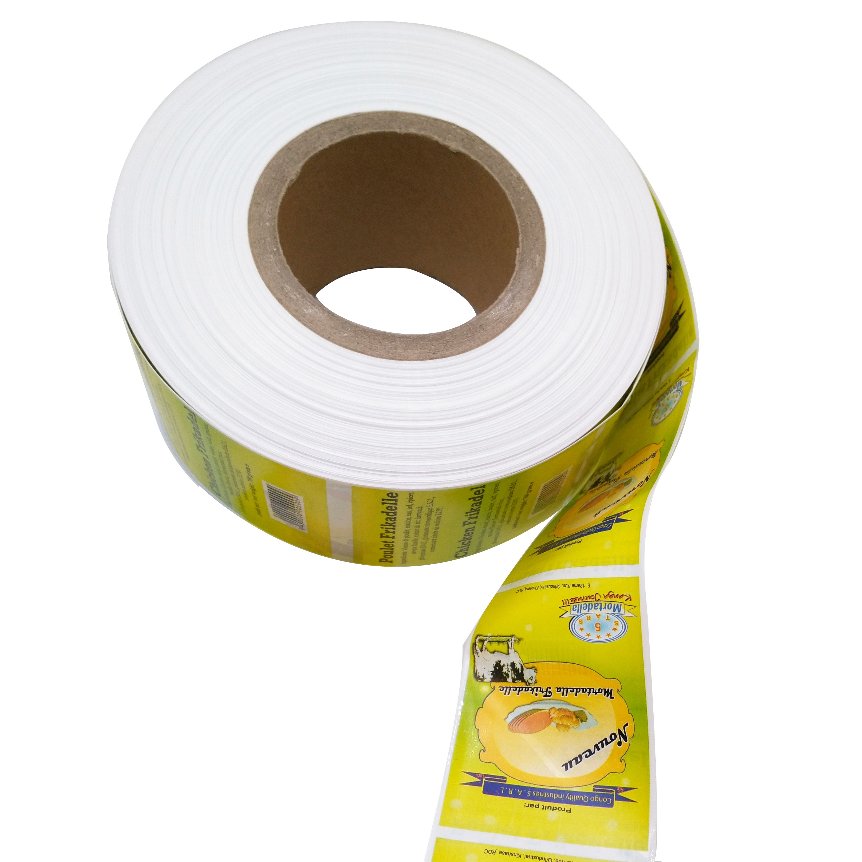 Polyamide Sausage Casing Free Sample High Barrier Cutoms Flexography Printing Logo Printed Sausage Casing For Sausages