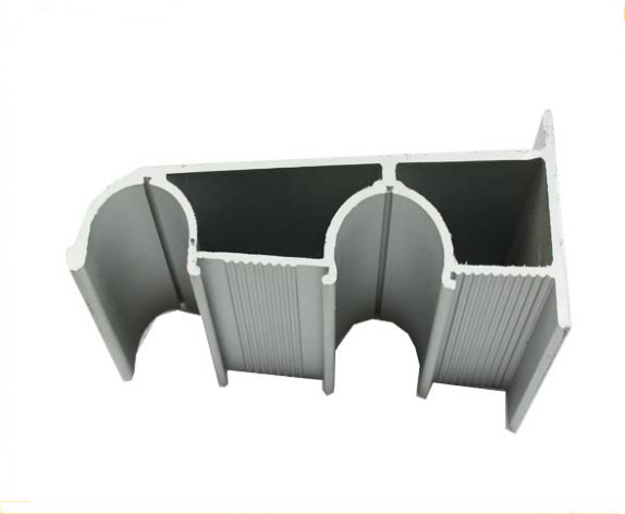 Solar Powder Coating Aluminium Profiles Shape Customized For Mechanical