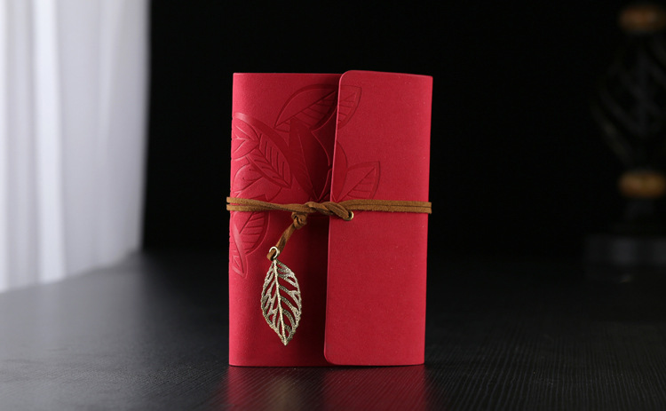 A6 Retro Notebook Diary Notepad Literature PU Leather for Traveler Journal Planners