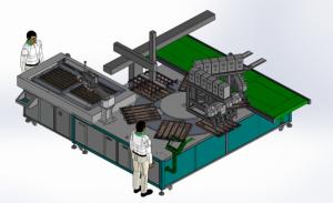 Quality High Speed Custom Assembly Equipment Back Lit Panel Light Assembly Machine wholesale