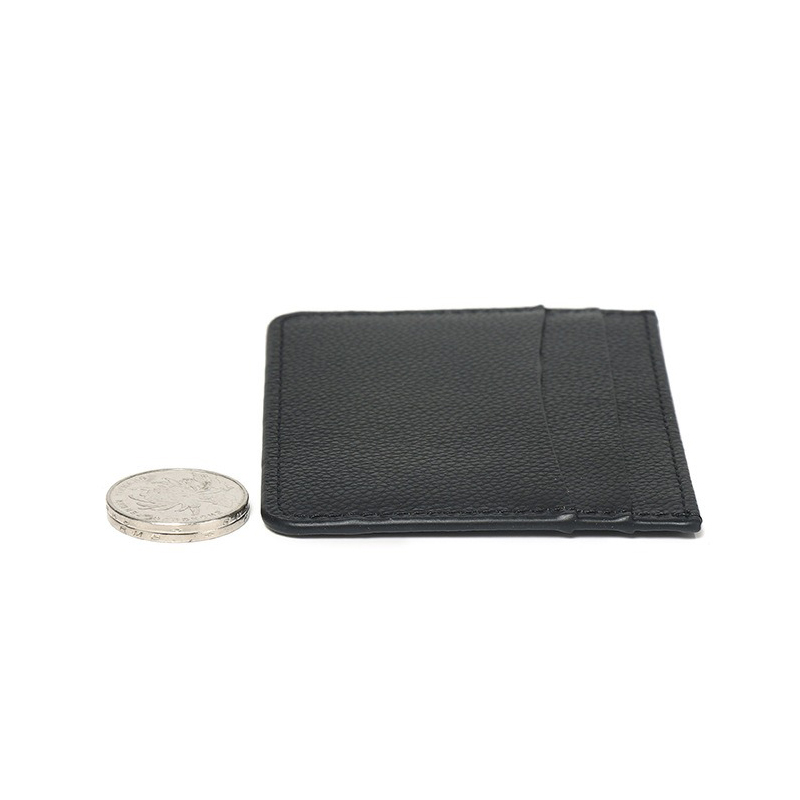 RFID Blocking Leather Card Holder With Multifunctional Features And Anti-Magnetic Design