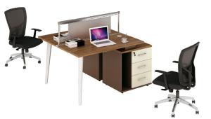 Quality wholesale 2 person melamine office workstaion desk furniture wholesale