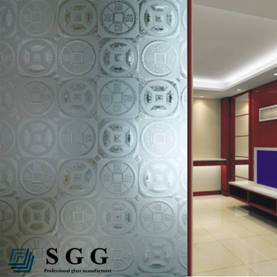 Frosted Glass Partition