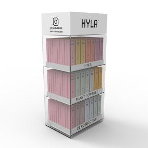 Quality Acrylic Vape Display Stand Countertop Electronic Cigarette Display Stand With Drawers wholesale