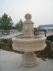 Quality Water Pool Fountain Decorative 2m Stone Mermaid Statue wholesale