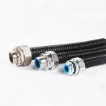 External PVC Anti Corrosion Flexible Metal Conduit For Chemical Resistance