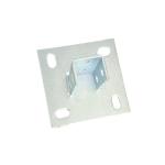 3MM Saddle Clamp Galvanized Steel Pipe Electrical Strut Channel Post Bases
