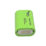 BAIDUN Green Lithium Ion Battery Packs 3.7v 5300mAh 93g