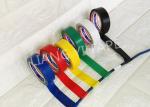 Flame Retardant Coloured Electrical Tape , Soft Polyvinyl Choride PVC Adhesive