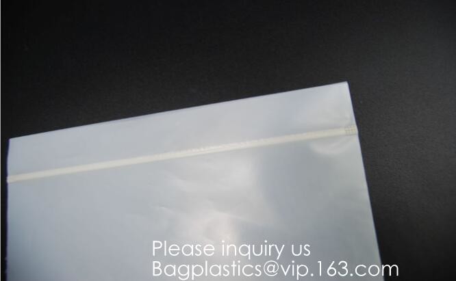 PLA compostable Clear poly custom printed plastic k bags,APPAREL Dress k Bag,garment packaging bag, bagease