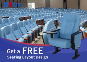Quality Commercial Foldable Public Theater Seating Customized Coor Cinema Chairs wholesale