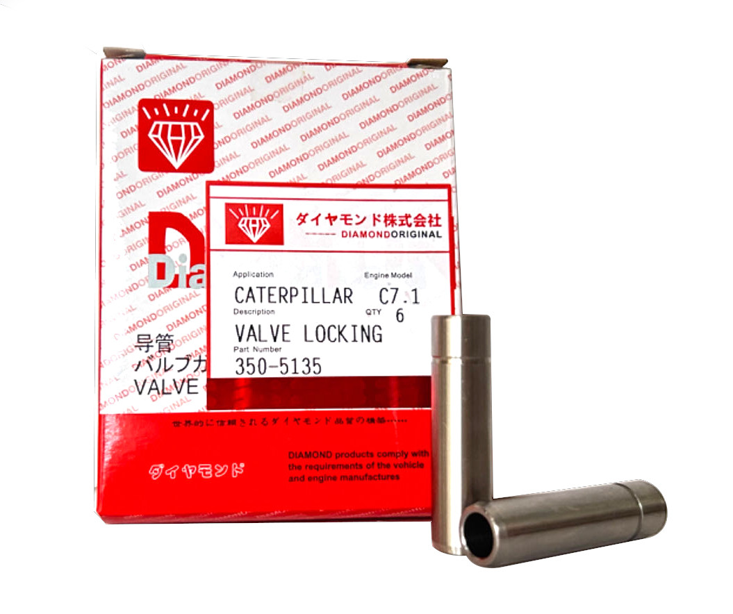 350-5135 C7.1 C7 E323D Exhaust Valve Guide Intake Valve Guide CATERPILLAR Engine Parts