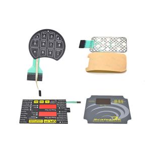 Quality Customized Membrane Switch Keypad Push Button metal dome membrane switch wholesale